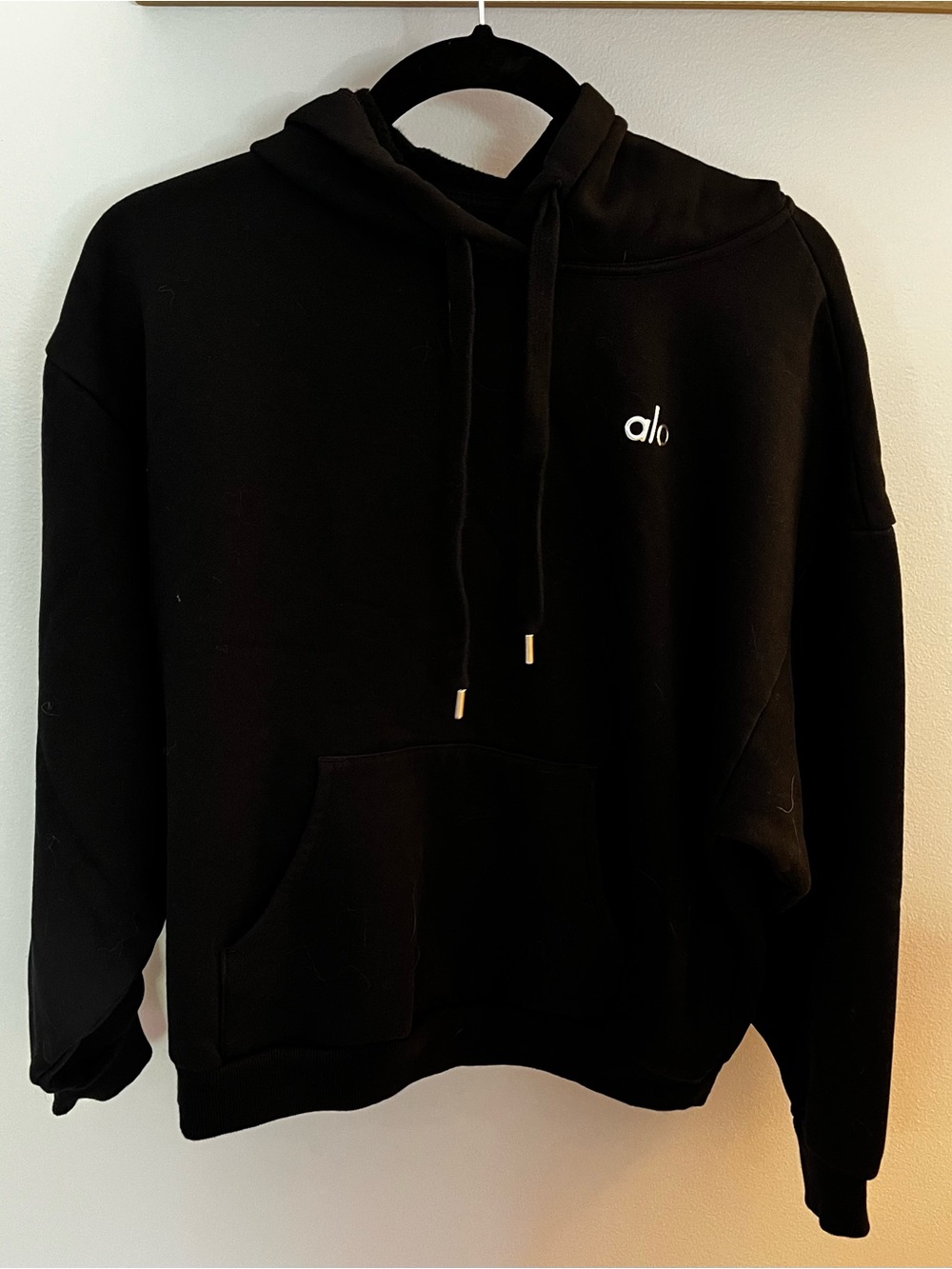 ALO Yoga Black Hoodie Sweatshirt